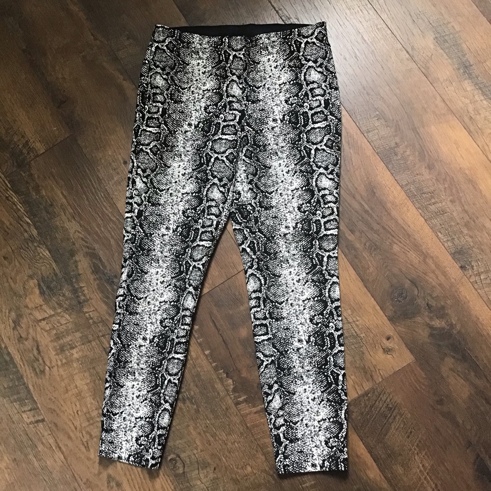 Animal print pants